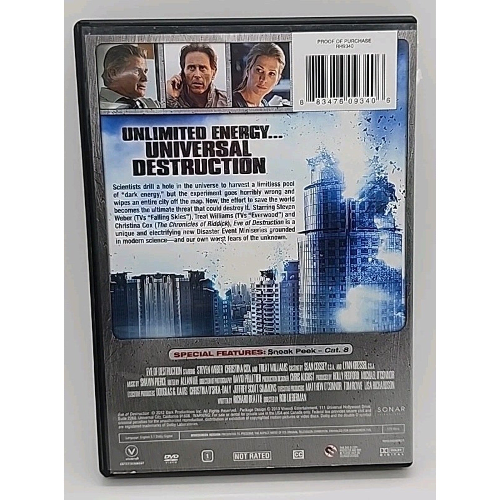 Eve of Destruction (DVD, 2013)