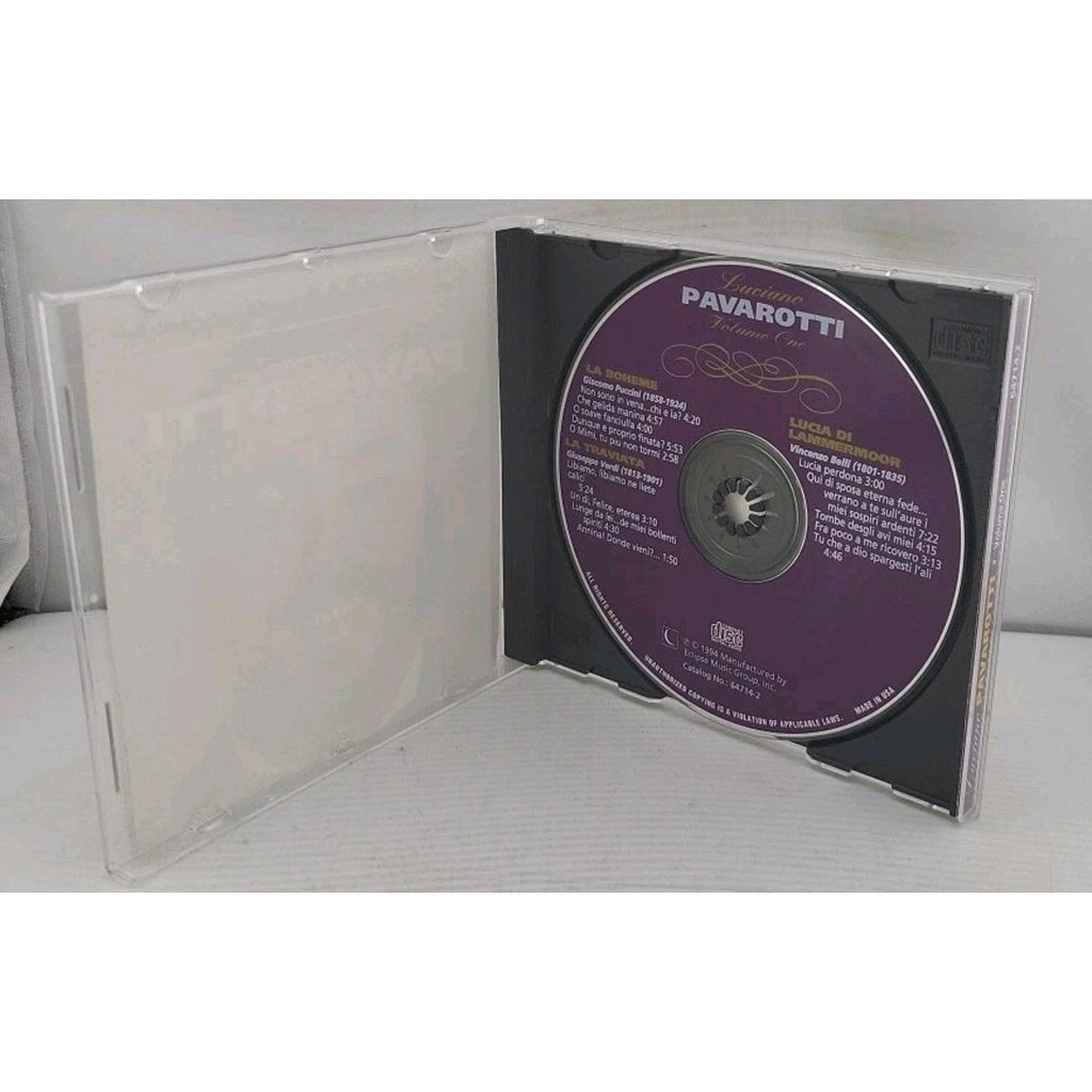 Legendary Tenors: Luciano Pavarotti Greatest Hits CD (1994 Eclipse) Vol 1