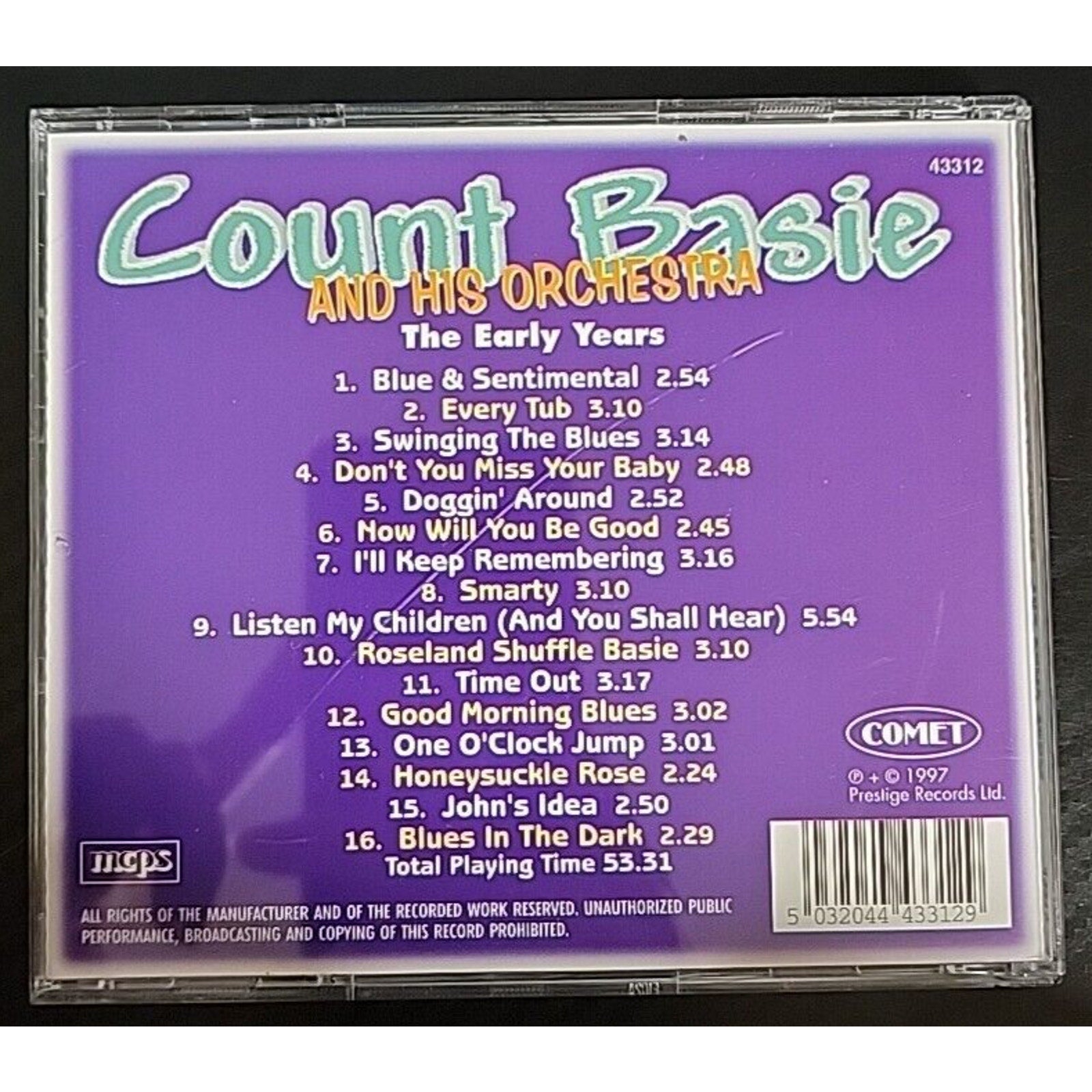 Count Basie & His Orchestra "The Early Years" (CD)