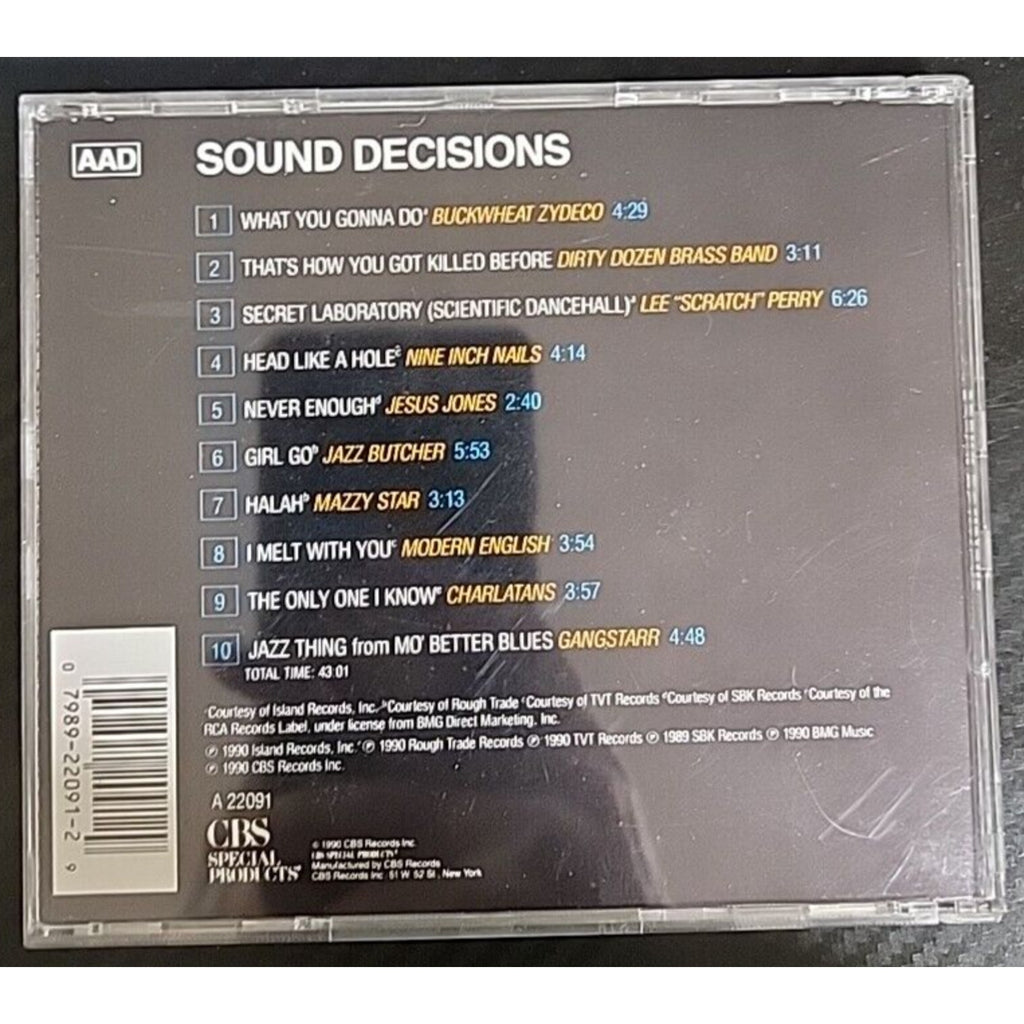 Various Artists : Sound Decisions (CD)