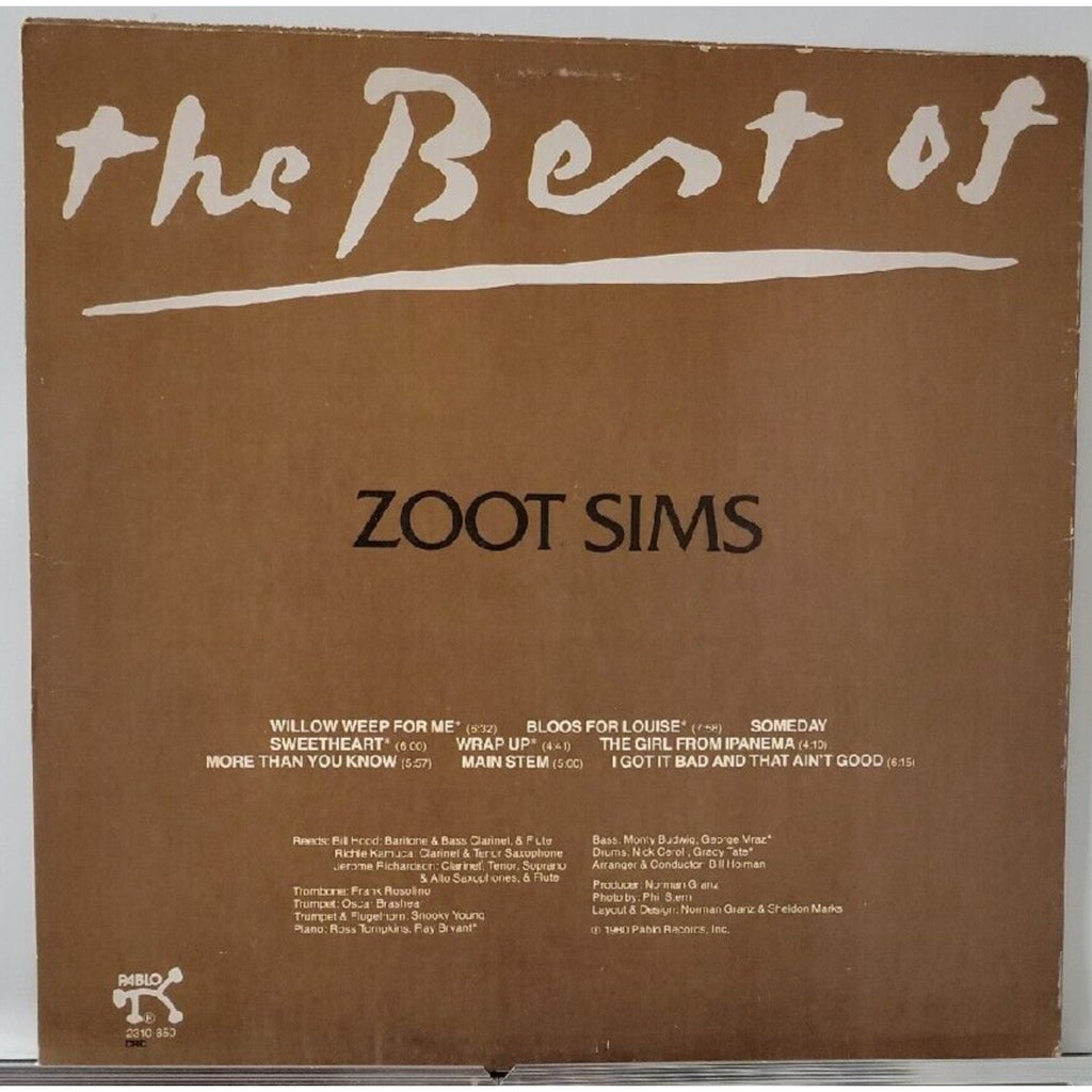 The Best Of Zoot Sims (Record)