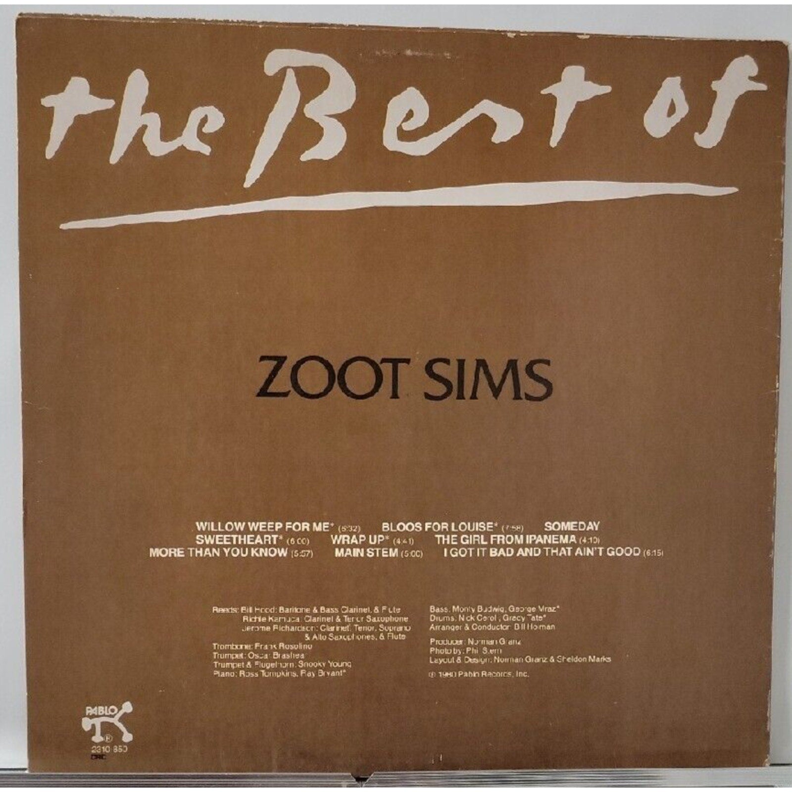 The Best Of Zoot Sims (Record)