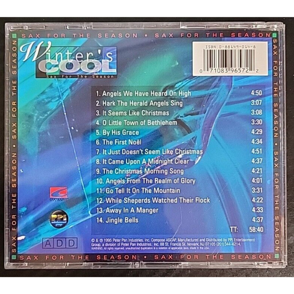 Sensuous Sax: Winter's Cool by Sensuous Sax (CD, Oct-1996, Compose Records)