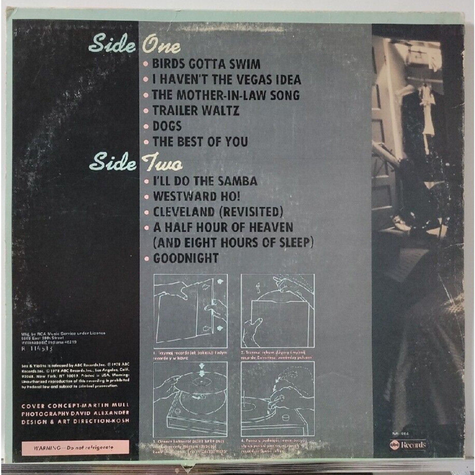 Martin Mull - Sex Violins - W274A (Record)