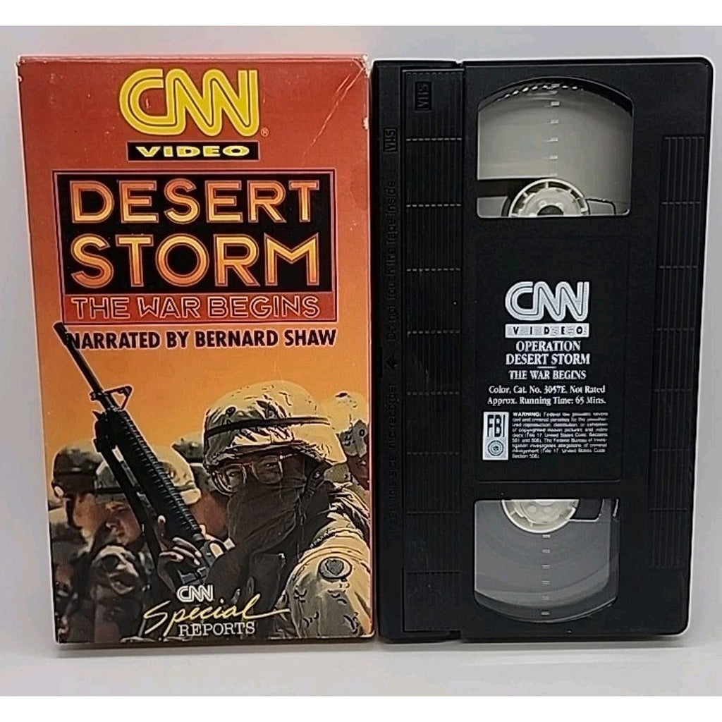 Desert Storm - The War Begins (VHS)