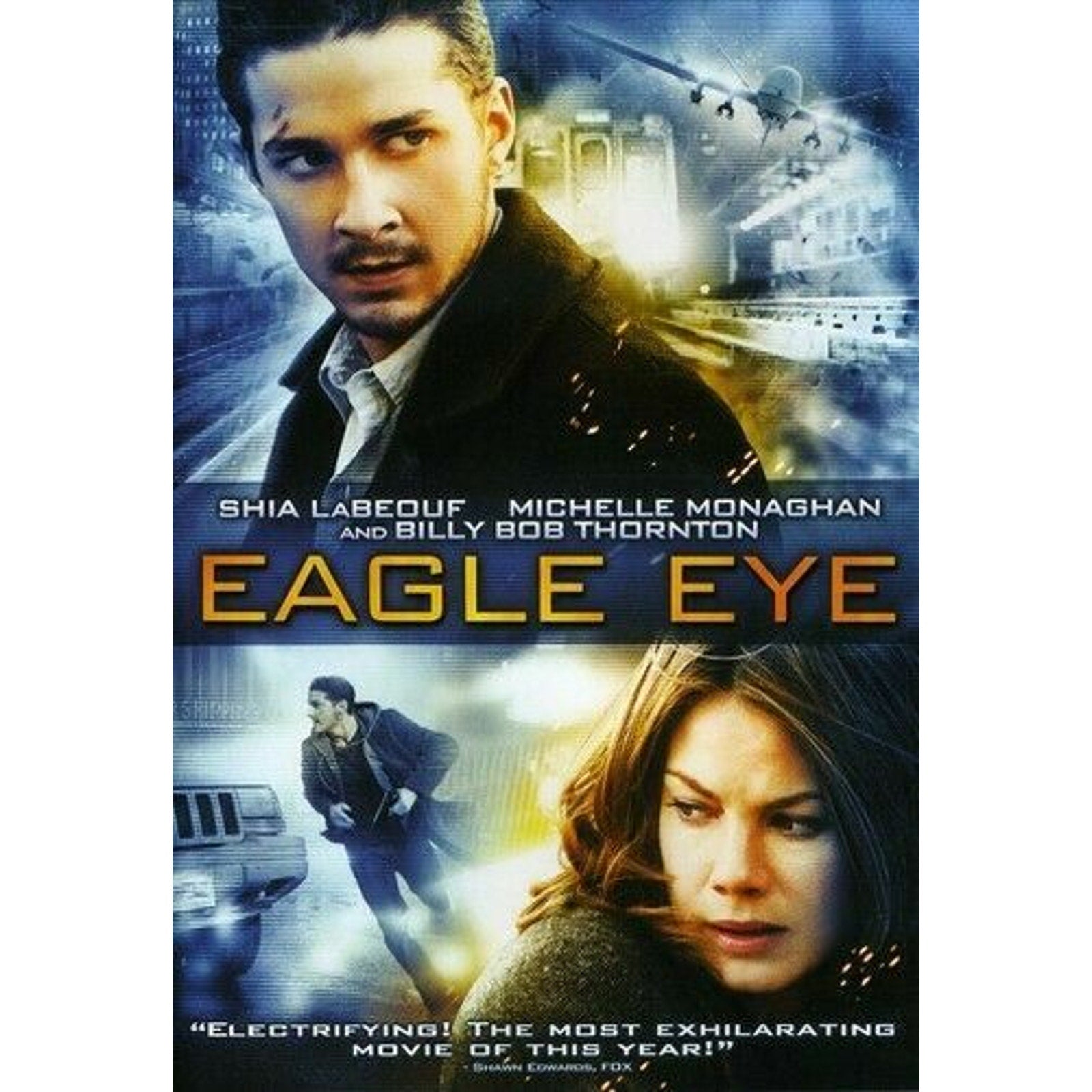 Eagle Eye (DVD, 2008, Widescreen Sensormatic)