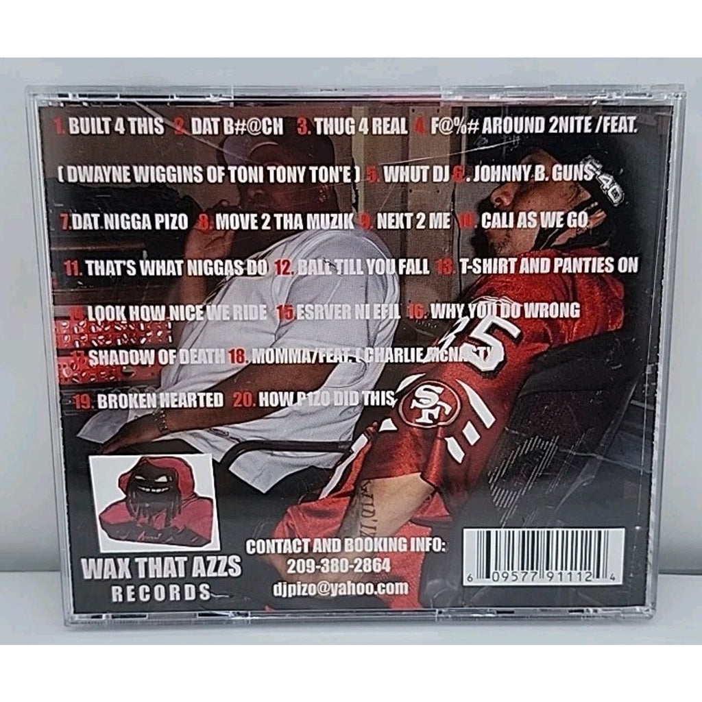 DJ P1zo Built 4 This (CD)