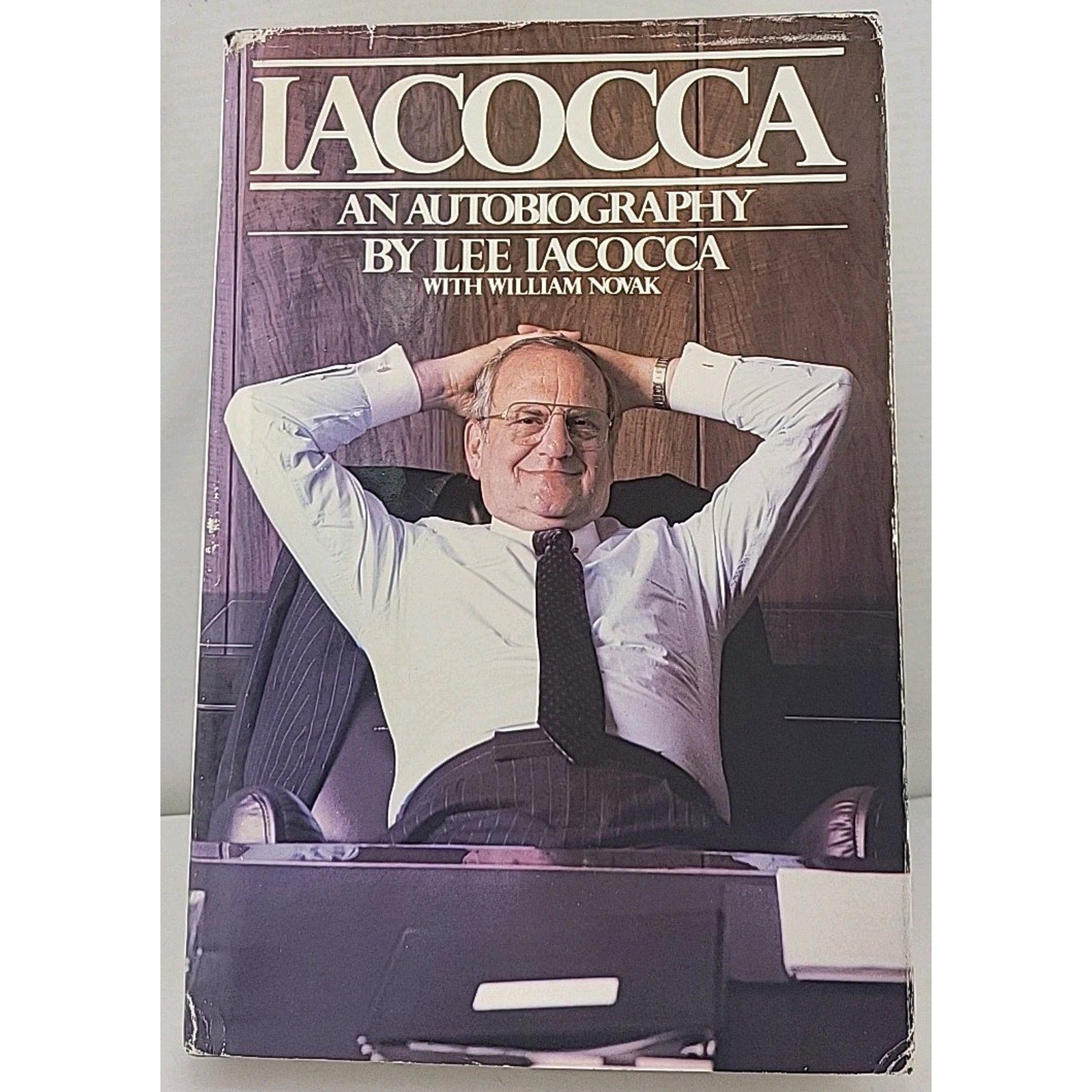 Iacocca : An Autobiography by Lee Iacocca and William Novak (1988, Hardcover)