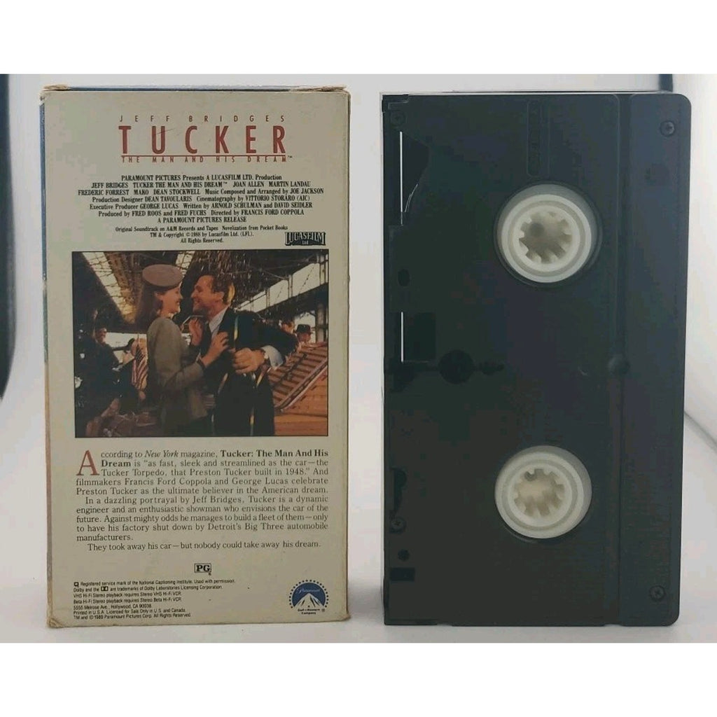Tucker The Man and His Dream (VHS 1989)