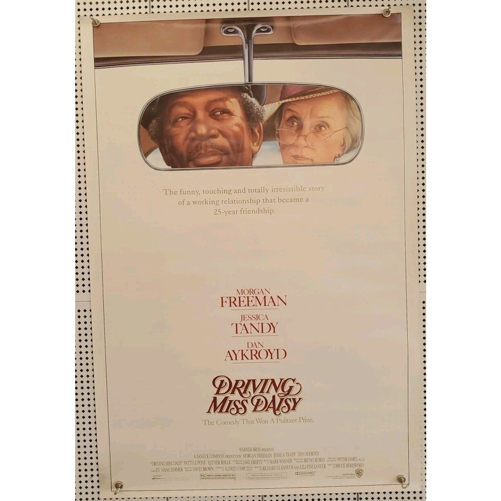 Driving Miss Daisy 27x41 Original Theatrical Movie Poster One Sheet - Rolled