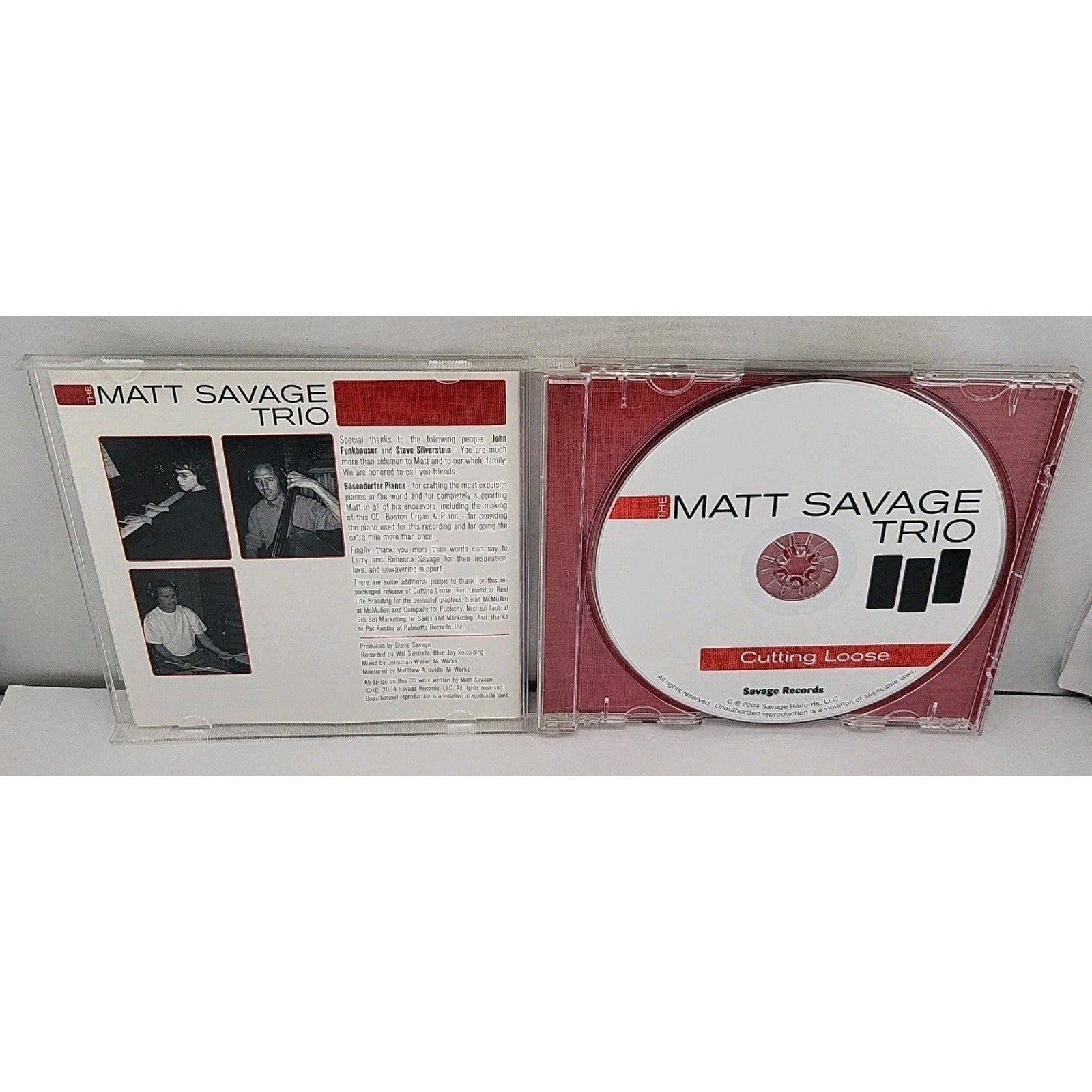 Cutting Loose by Matt Savage (CD, 2006)