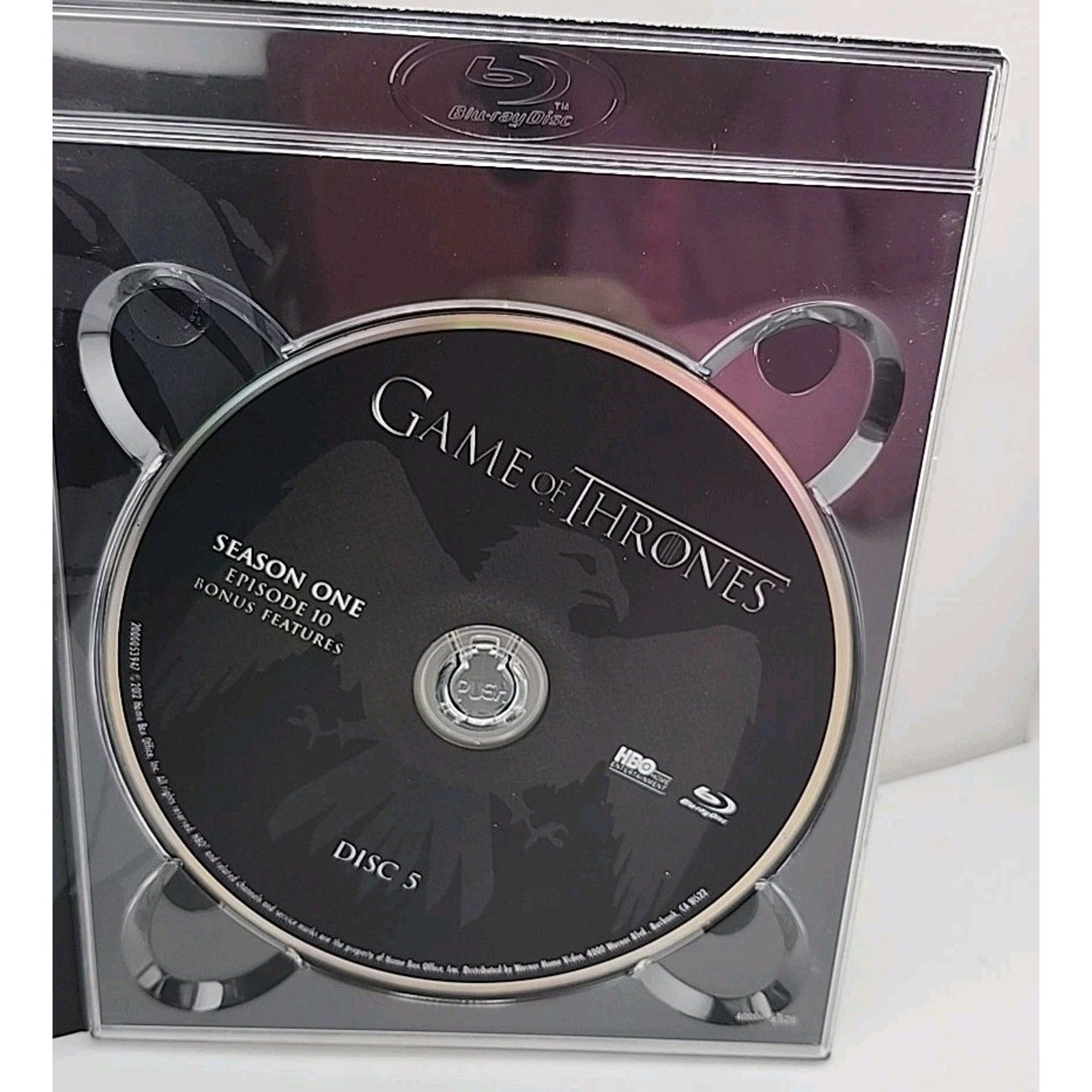 Game of Thrones: The Complete First Season (DVD, 2012, 5-Disc Set) Missing Disc1