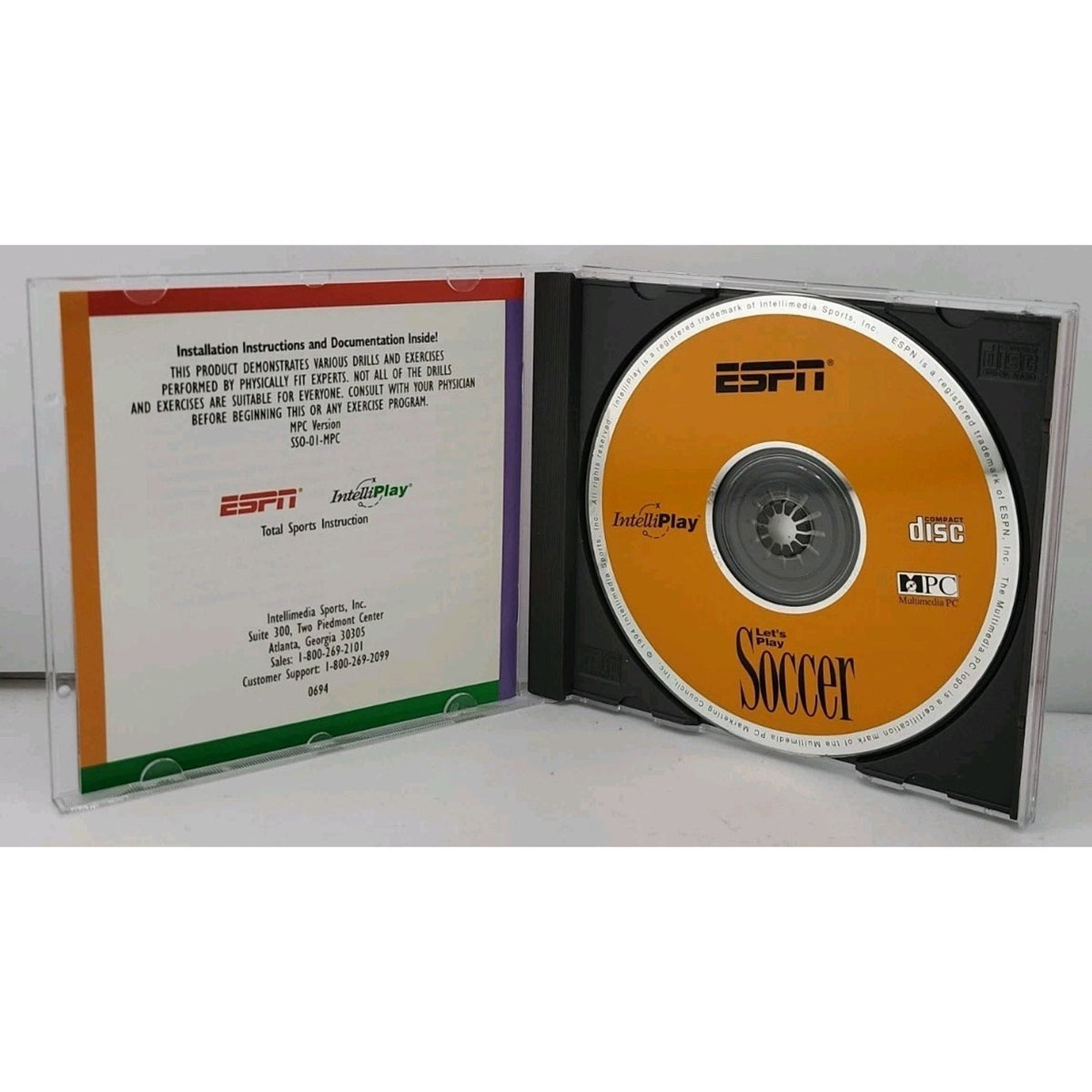 ESPN Let's Play Soccer 3DO Game