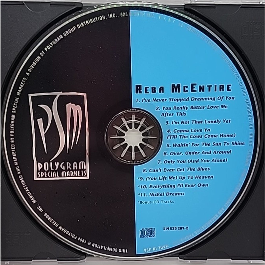 American Legends Best of the Early Years by Reba McEntire (CD, 1995)
