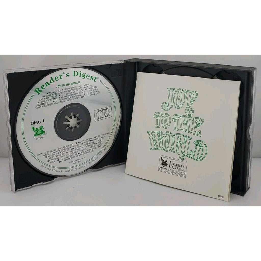 Readers Digest - Joy To The World - 3 CD Set W/Booklet - 70 Songs