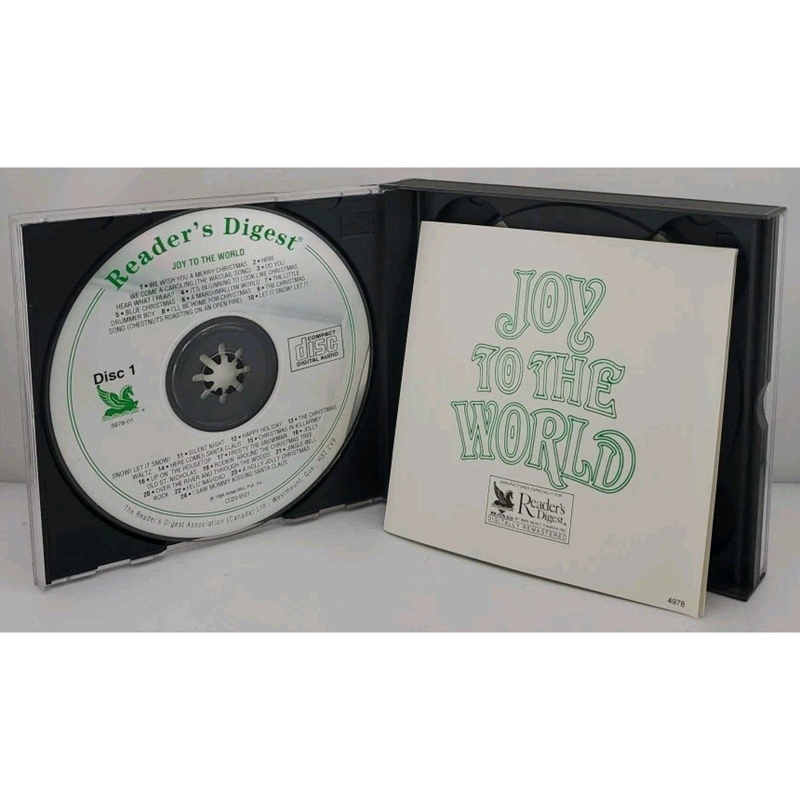 Readers Digest - Joy To The World - 3 CD Set W/Booklet - 70 Songs