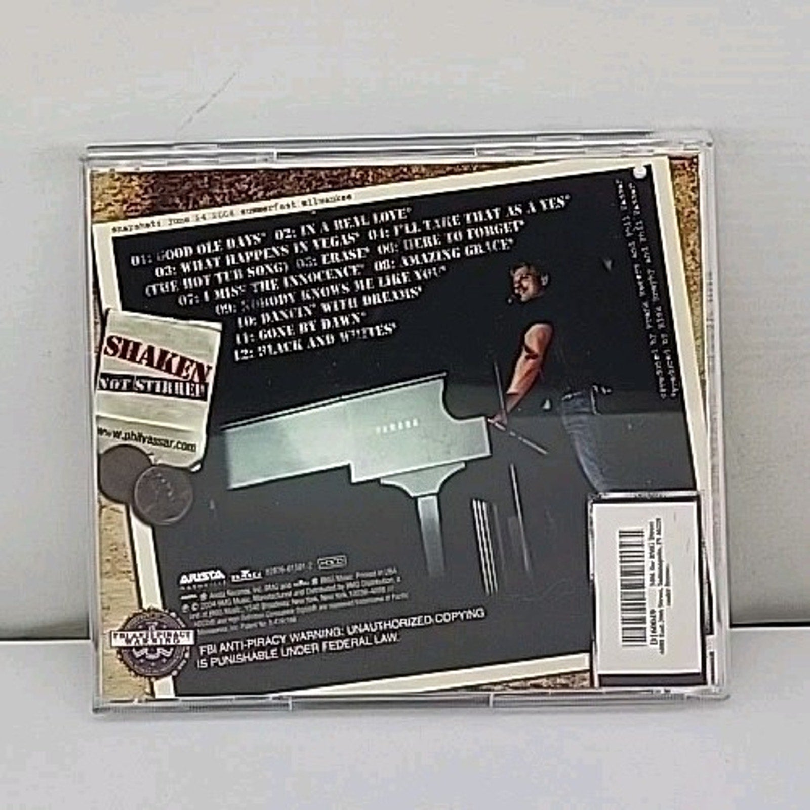 Shaken Not Stirred by Phil Vassar (CD, Sep-2004, Arista)