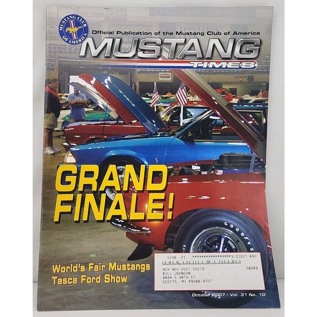 Mustang Times Magazine October 2007 Vol. 31 No. 10
