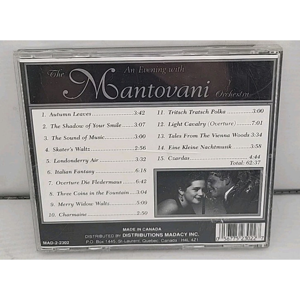 Evening with the Mantovani Orc by Mantovani Orchestra (CD, 1994)