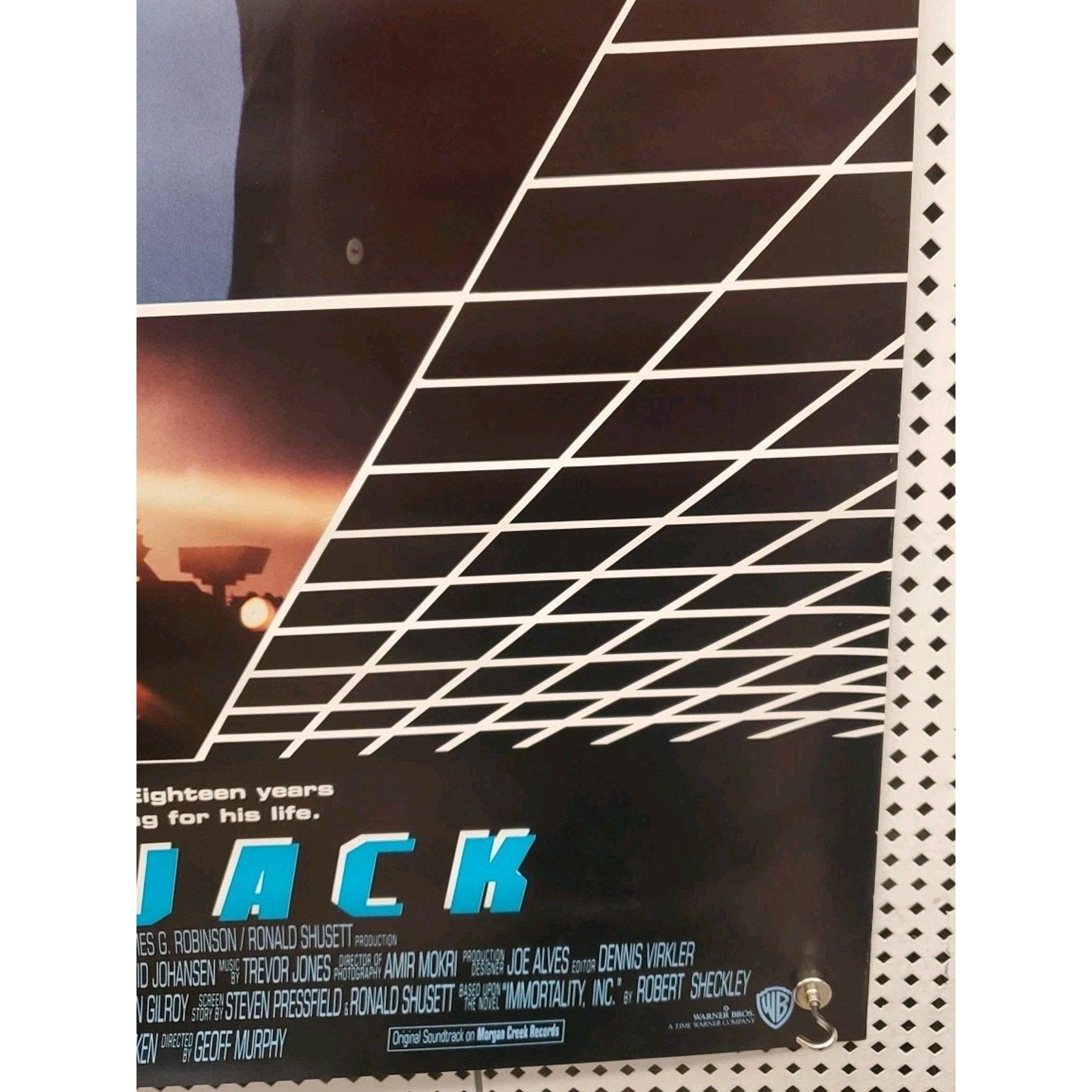 Freejack Movie Poster - Mick Jagger - 40 x 27 Rolled