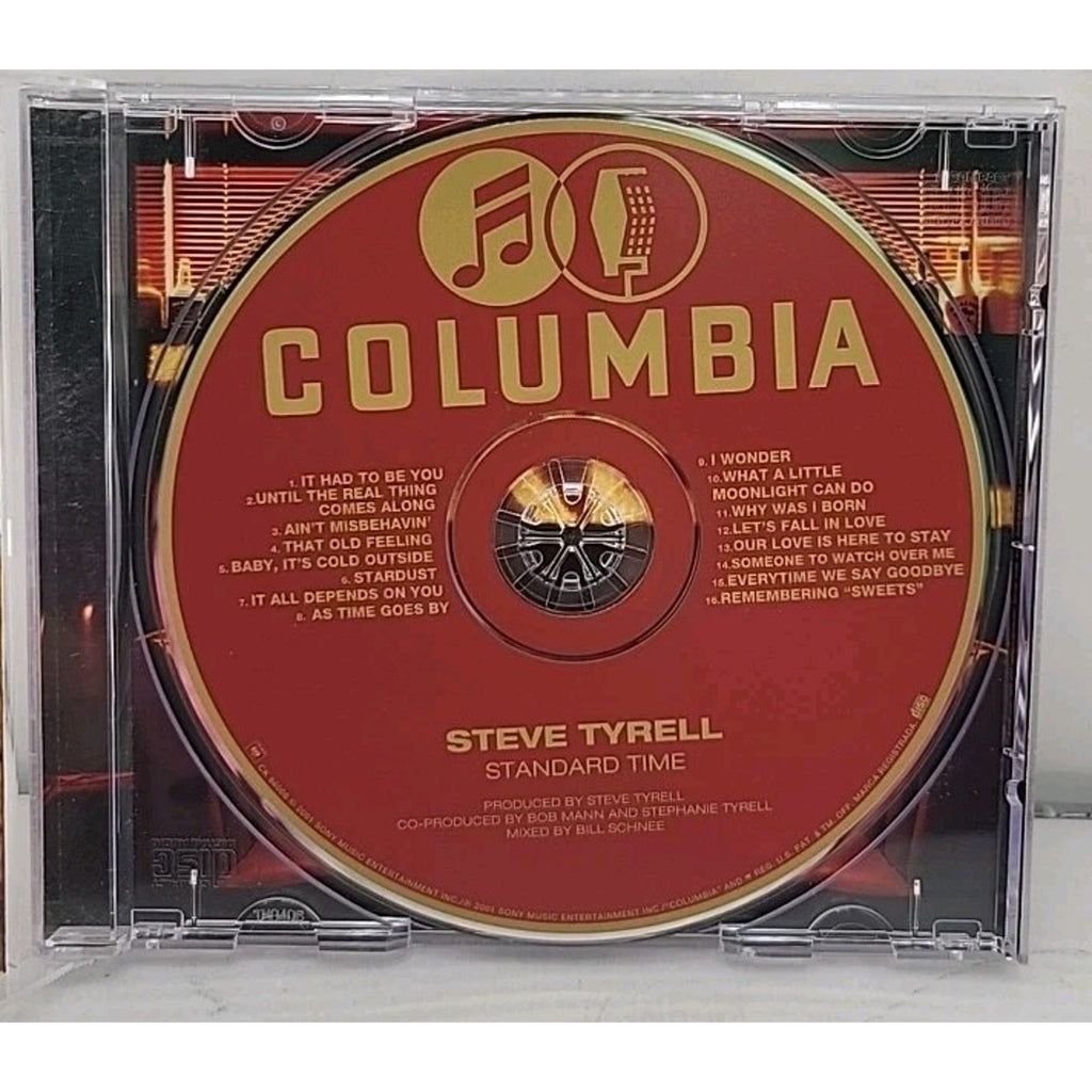 Standard Time by Steve Tyrell (CD, 2001)