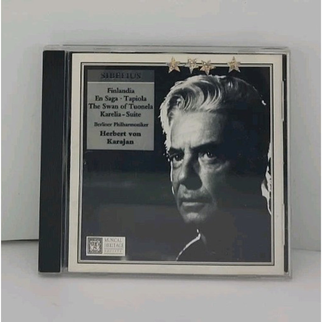 Sibelius CD Herbert Von Karajan Berliner Philharmoniker