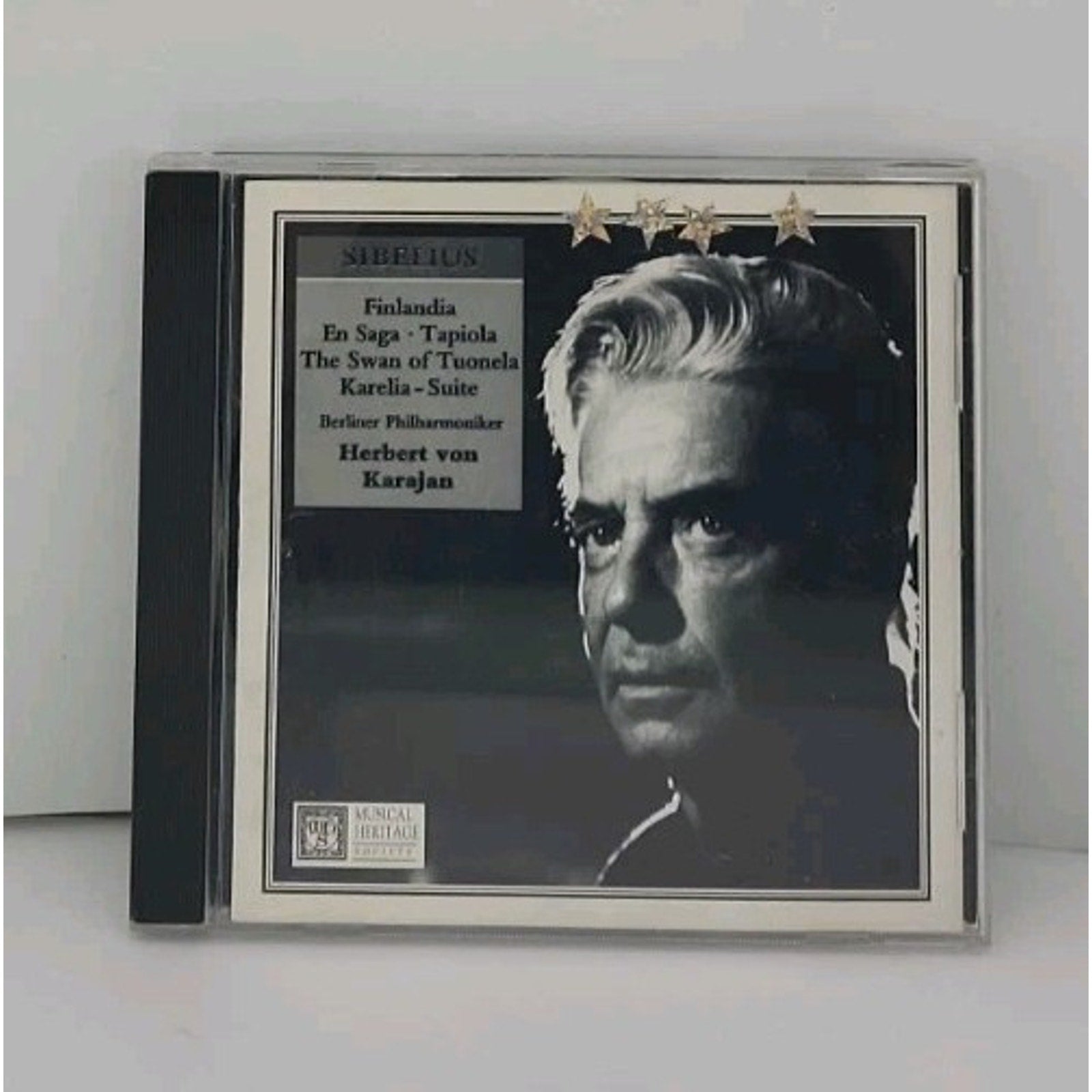 Sibelius CD Herbert Von Karajan Berliner Philharmoniker