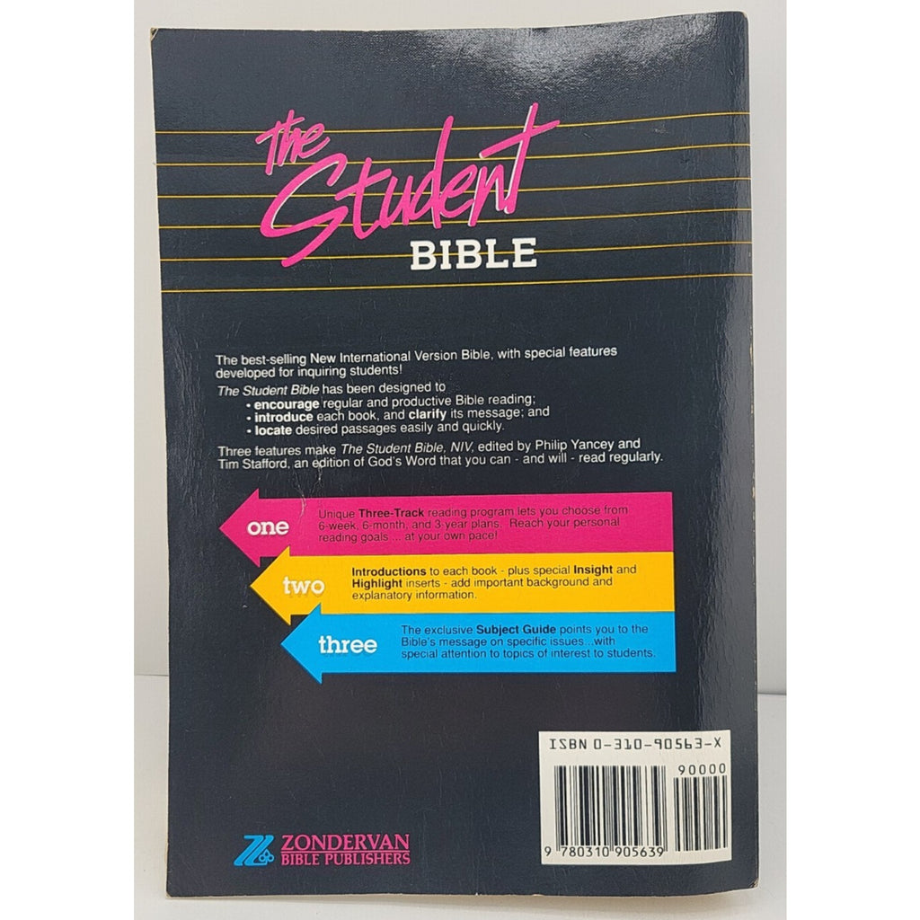 The New Student Bible/New International Version - Paperback -