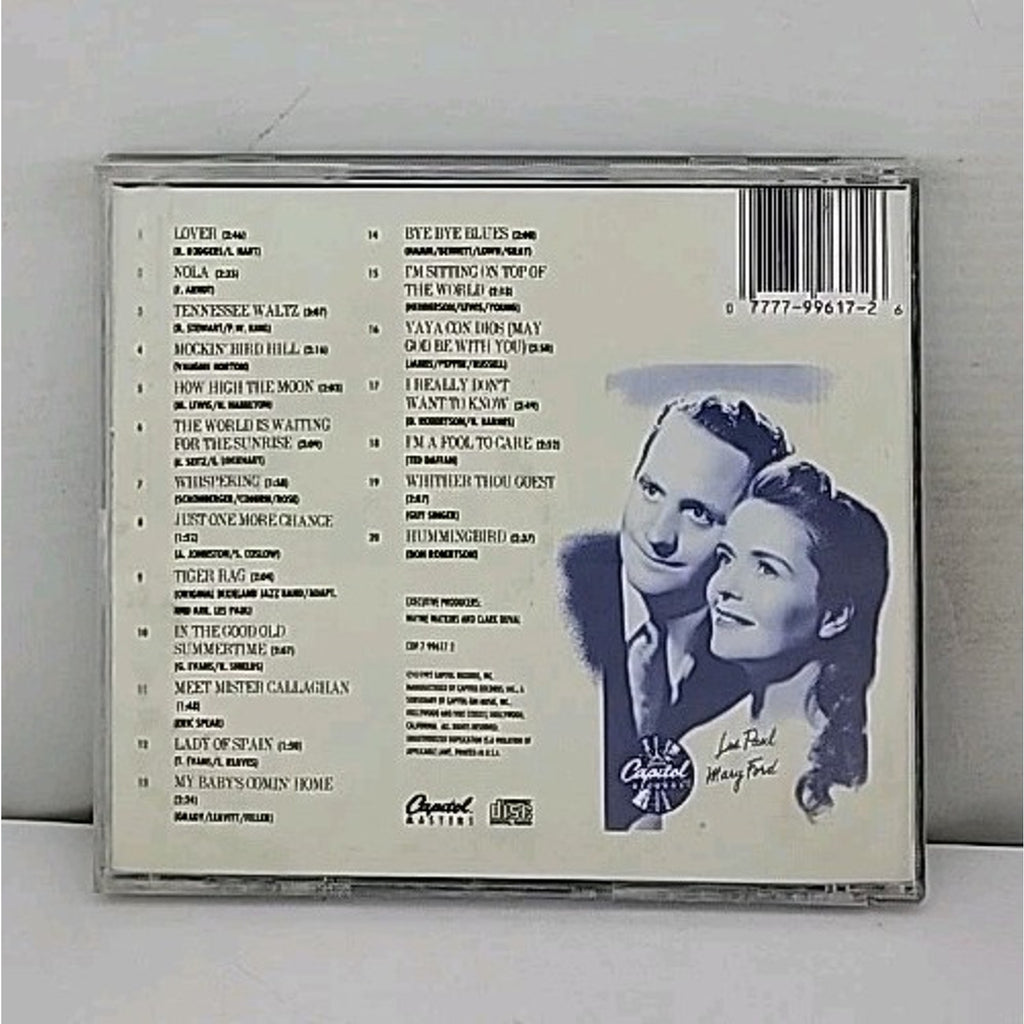 Best of the Capitol Masters by Paul, Les & Ford, Mary (CD, 1992)