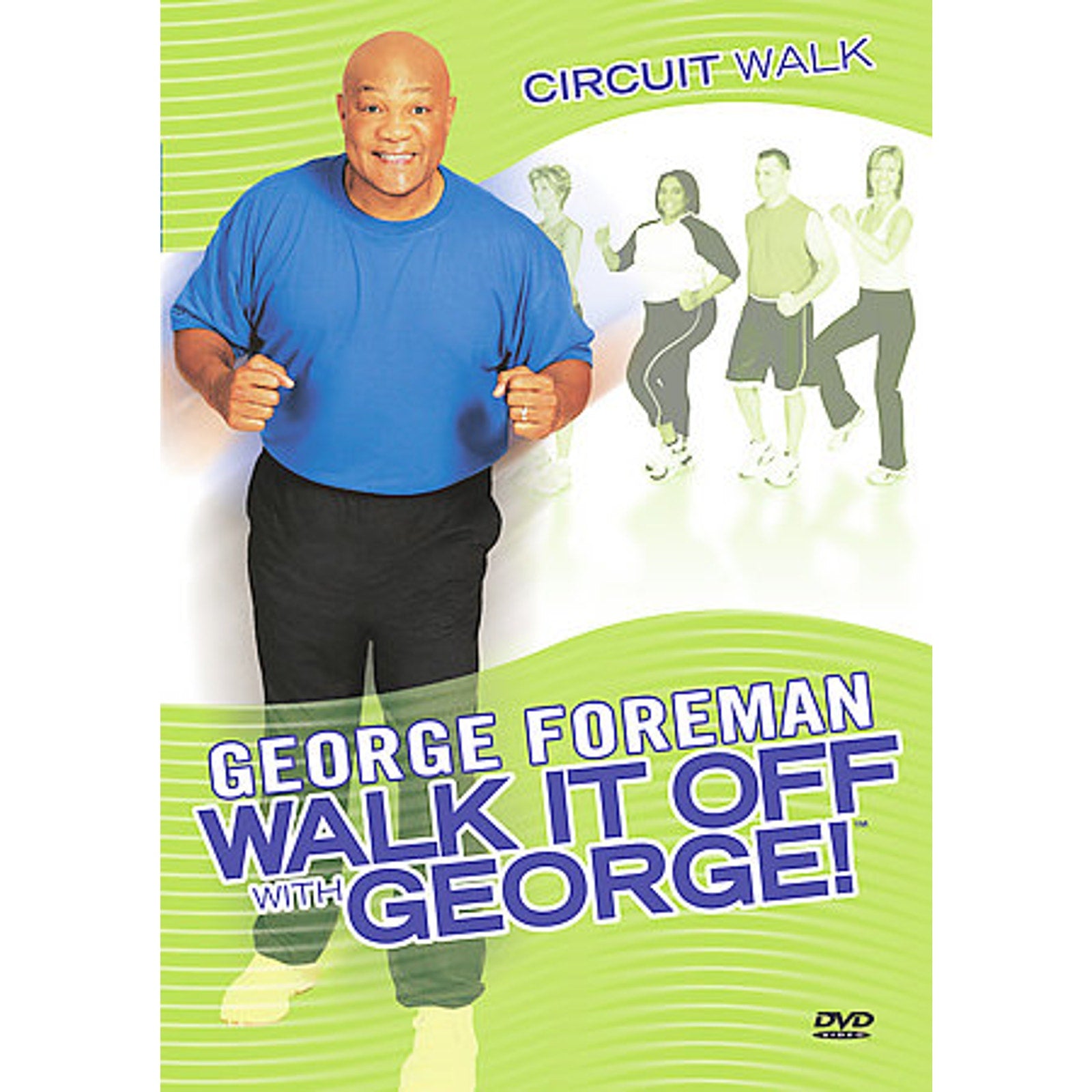 George Foreman - Walk It Off With George: Circuit Walk (DVD, 2004)