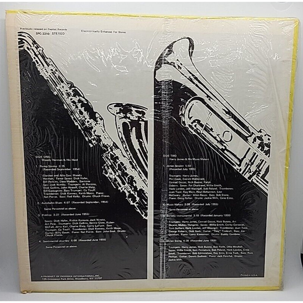 Woody Herman Harry James Battle Of The Bands (Record)