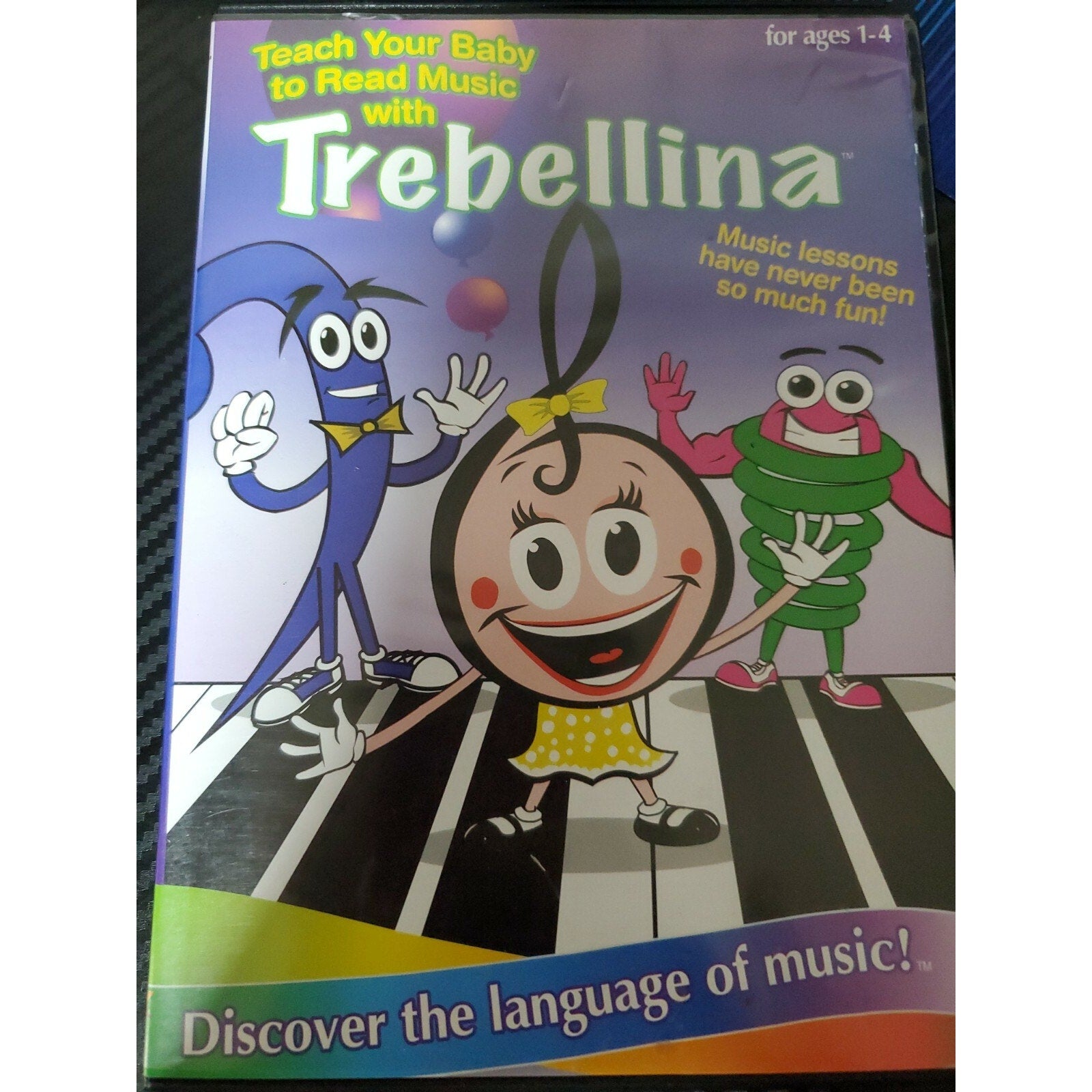 Trebellina Ages 1-4 Music Dvd - DVD