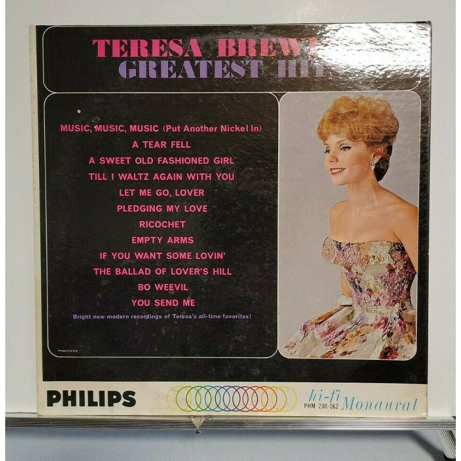 Teresa Brewer – Teresa Brewer's Greatest Hits (Vinyl)