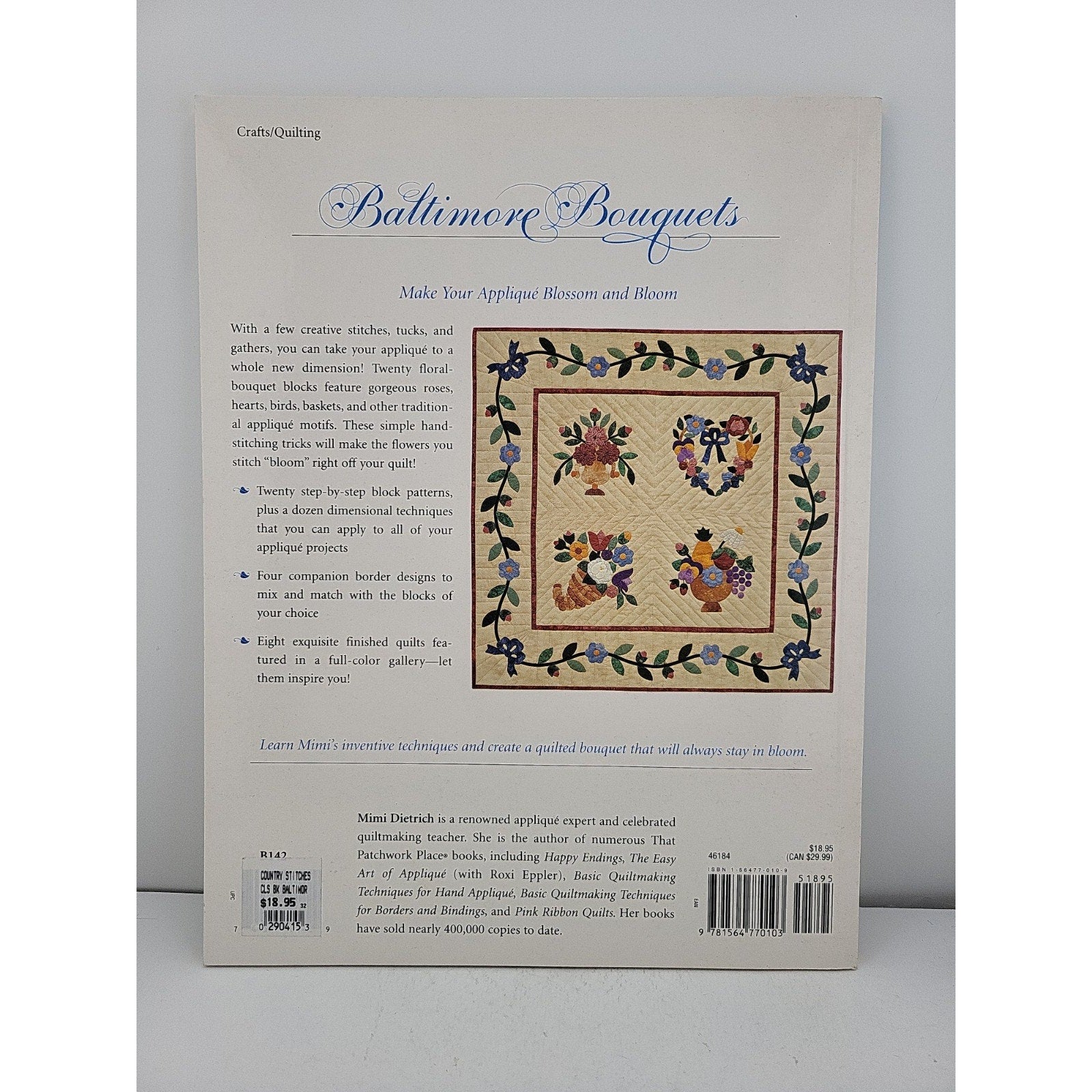 Baltimore Bouquets by Mimi Dietrich (1992, Paperback)