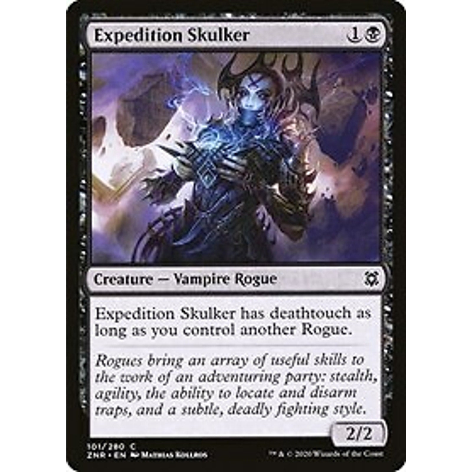 Expedition Skulker (101) Zendikar Rising Mtg x4 4x ZNR Magic