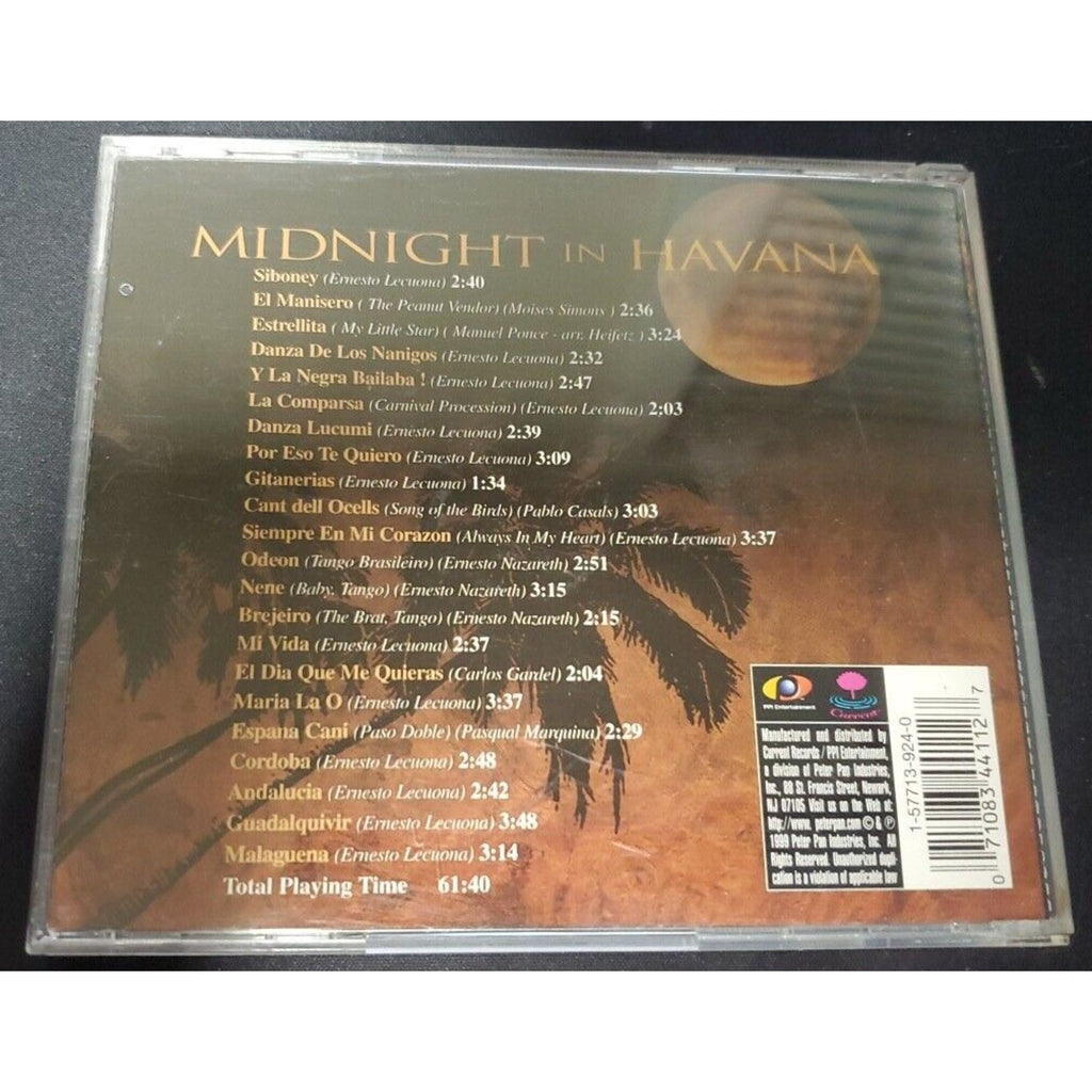 Midnight in Havana by Anthony Newman (CD, Aug-1999, Peter Pan (ISP))