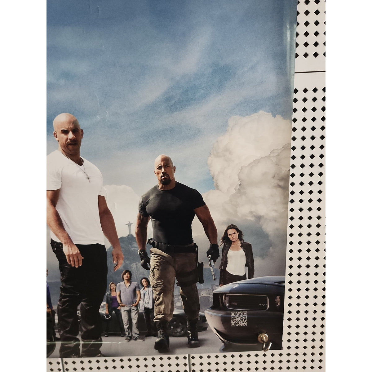 Fast Five 27 X 40 2 Sided Paul Walker Vin Diesel The Rock