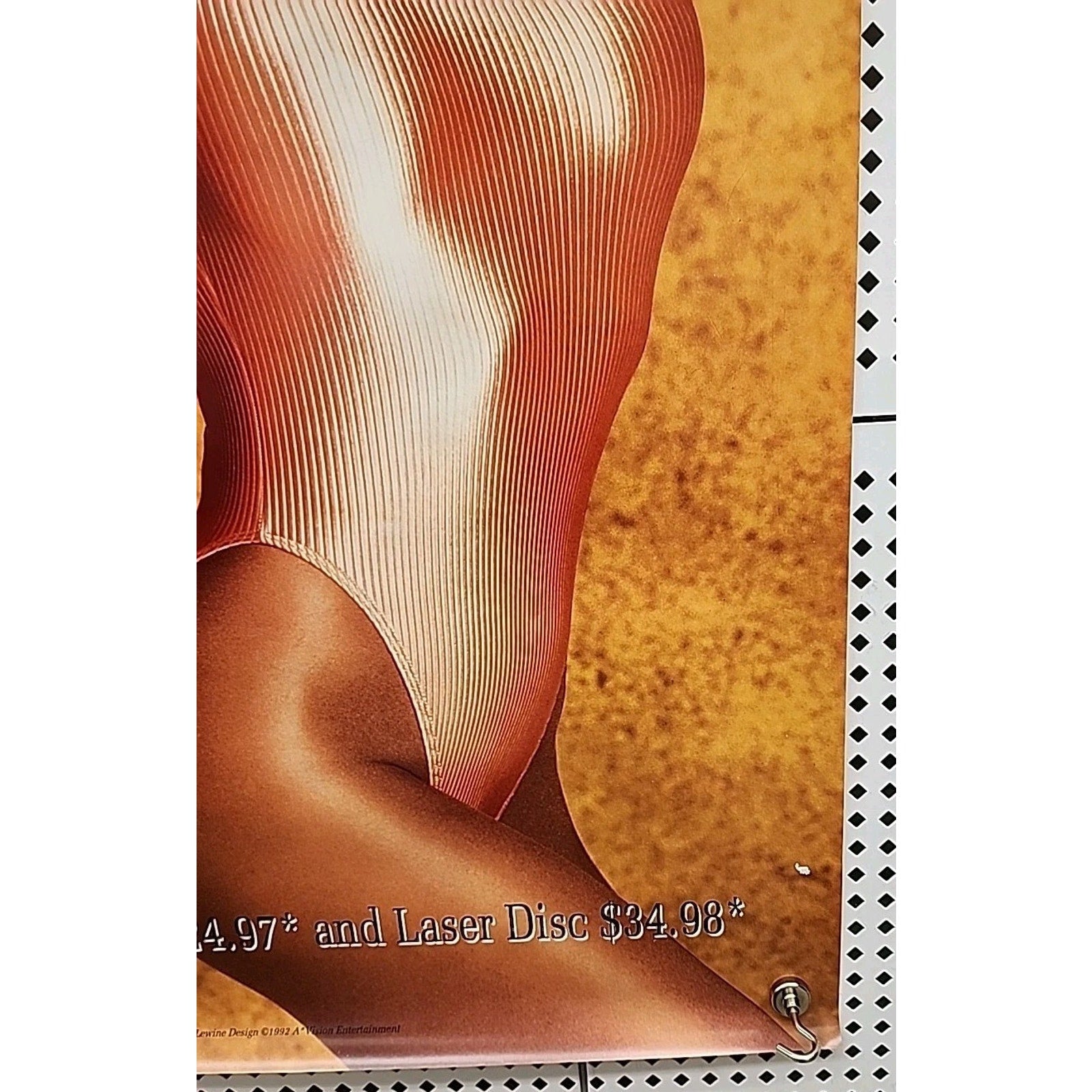 Jane Fonda's Step Aerobic 1992 Video Promo Poster 20x30