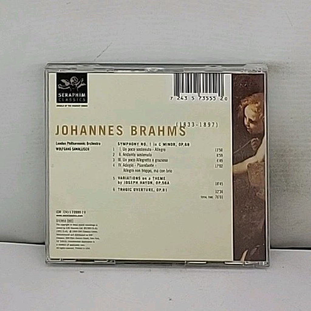 Brahms: Sym.1/Haydn Var. by Wolfgang Sawallisch (CD, 1999)