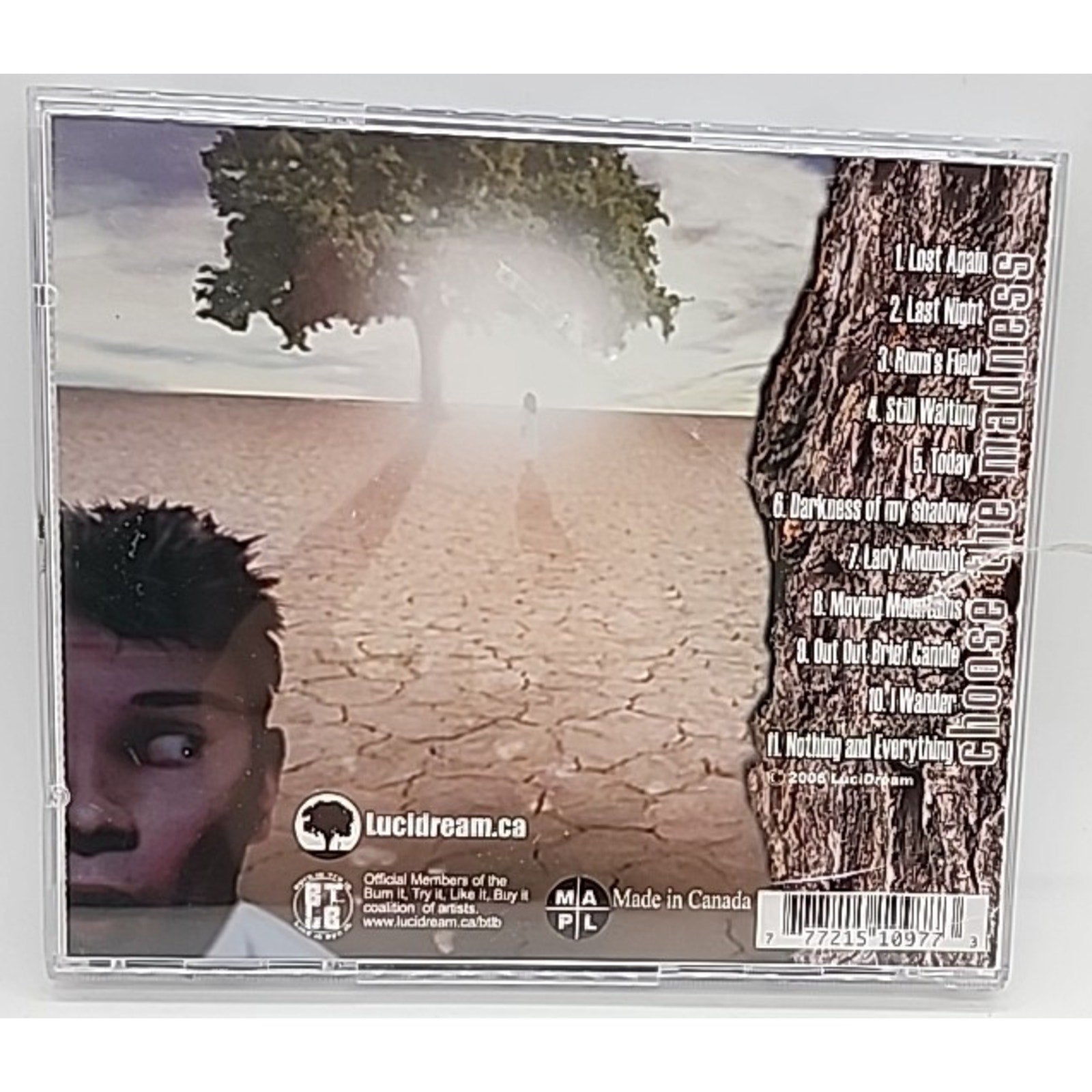 Luci Dream,Choose the Madness, - (CD)