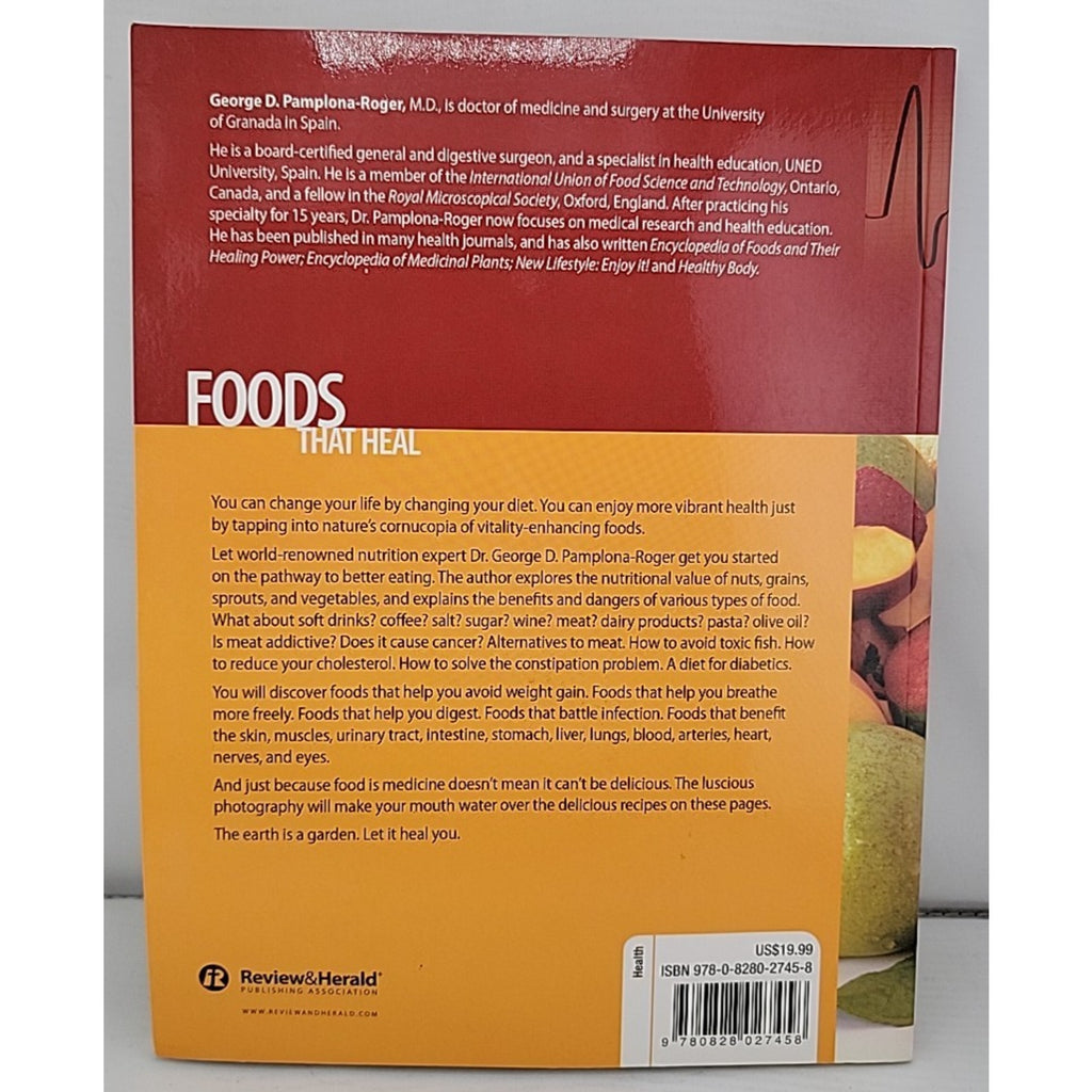 Foods That Heal by George D. Pamplona-Roger (2013, Trade Paperback)