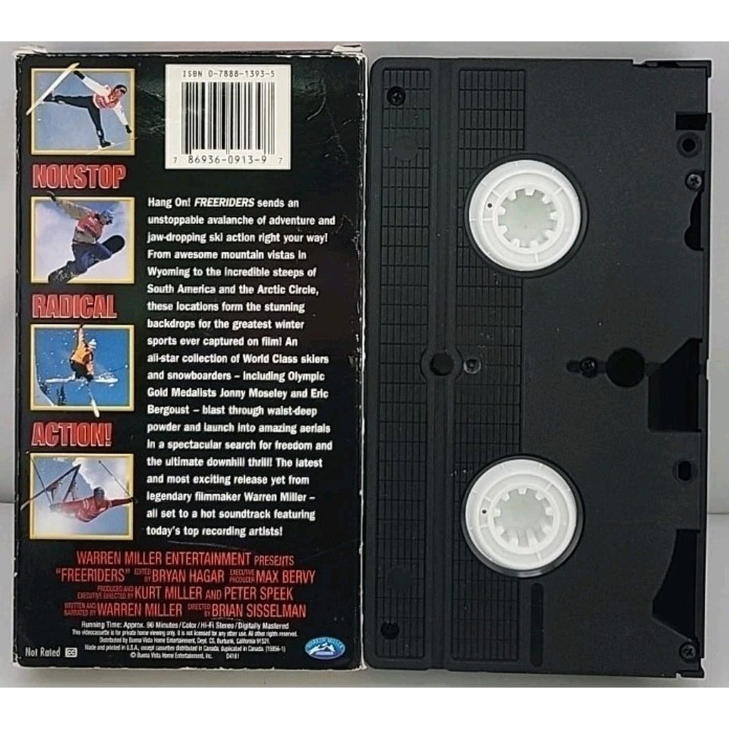 Warren Millers Freeriders (VHS, 1999)