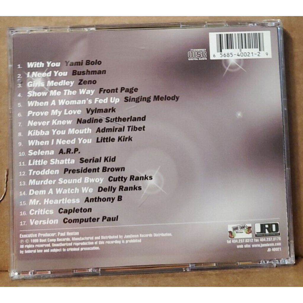 M-16 Riddim by Various Artists (CD, Sep-1999, Jamdown Records (USA))