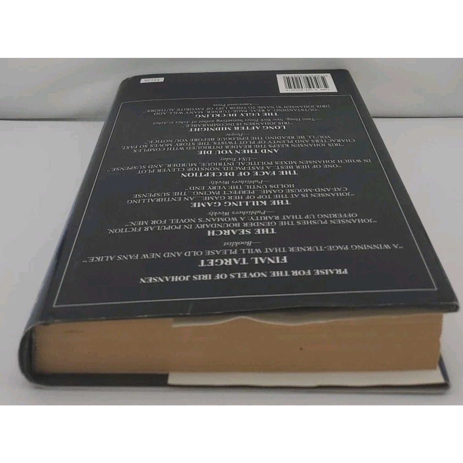 No One to Trust by Iris Johansen (2002, Hardcover)