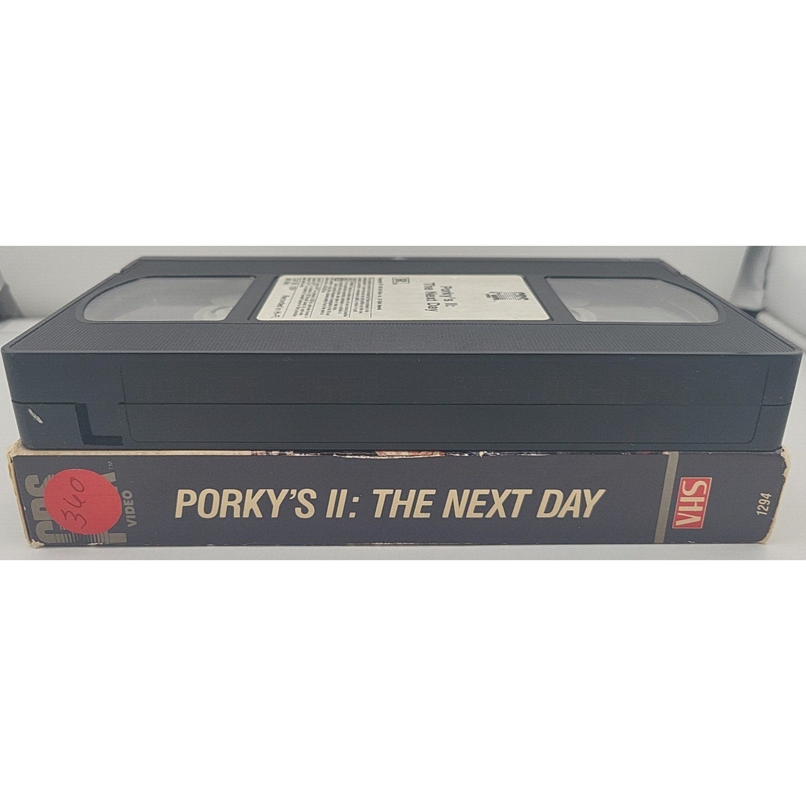 Porky's II: The Next Day (VHS, 1984, CBS Fox Drawer Box) Dan Monahan