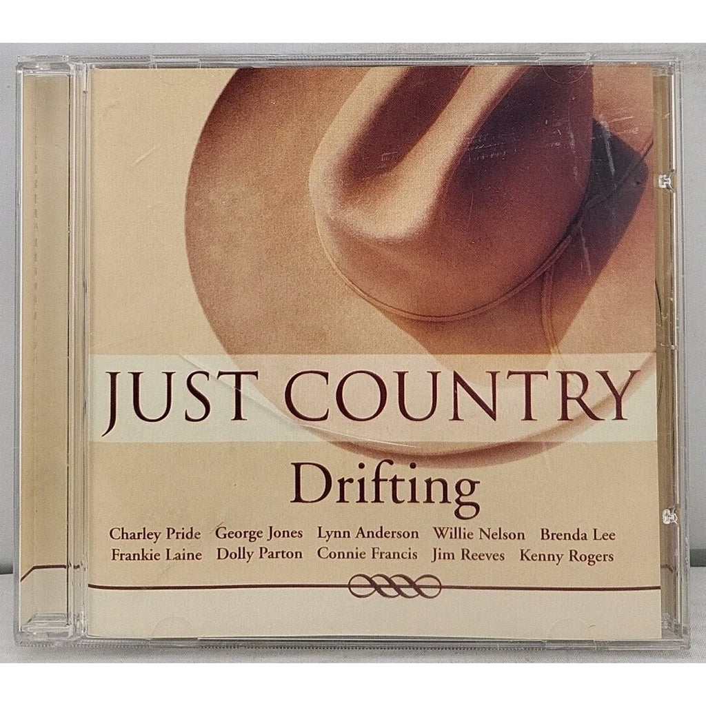 Just Country Drifting CD Greatest Of Dolly Parton Kenny Roger’s Willie Nelson
