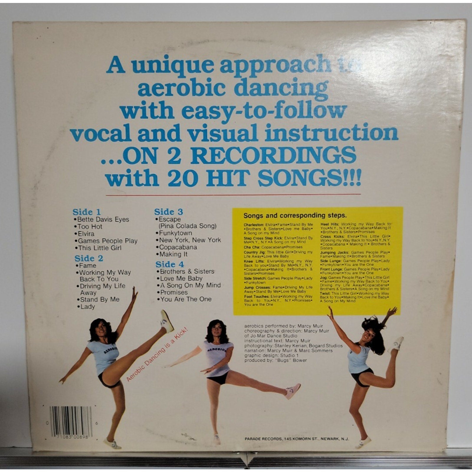 Marcy Muir – 20 Aerobic Dance Hits! (Vinyl)