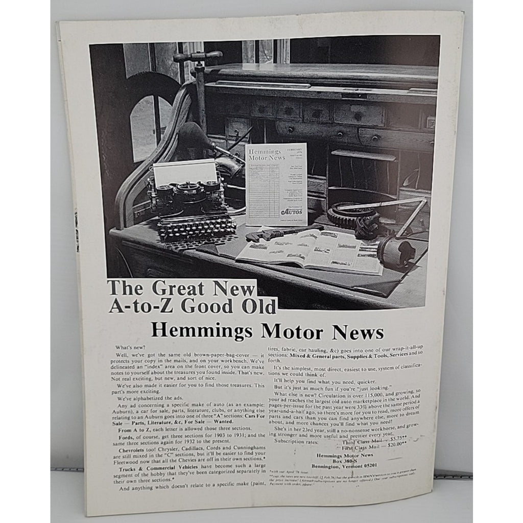 Special Interest Autos Mar-Apr 1976