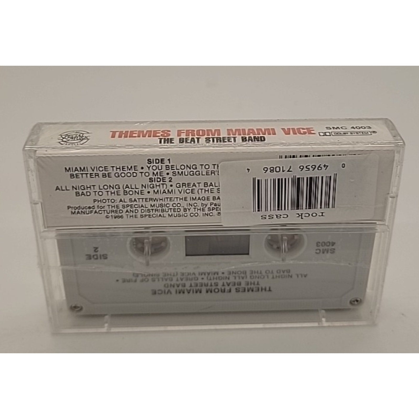 Themes From Miami Vice The Beat Street Band (Cassette) *Brand New*