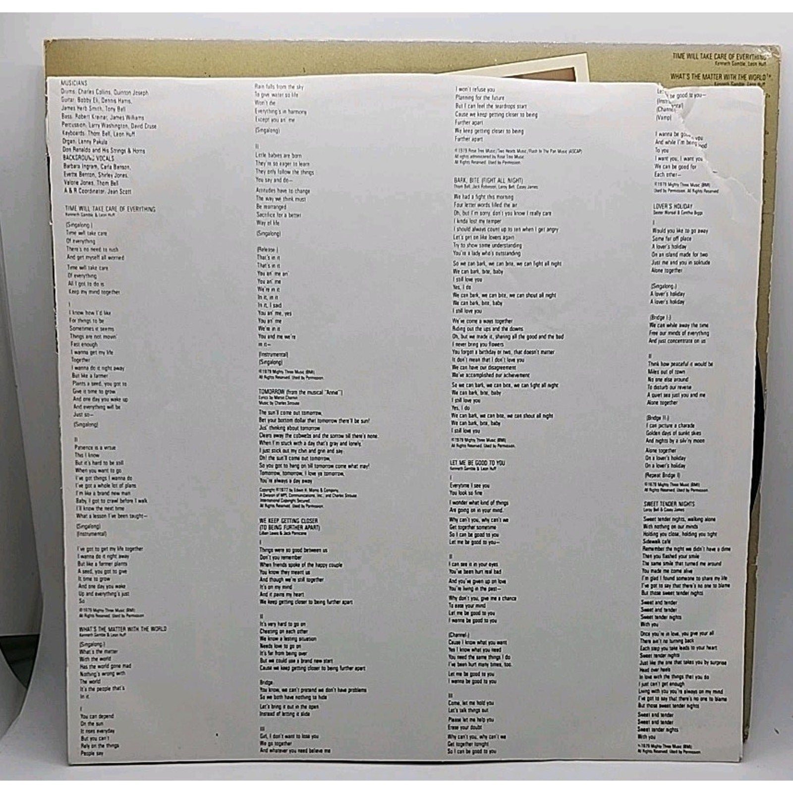 Lou Rawls, Let Me Be Good To You, 12" Vinyl LP, 1979 (Record)